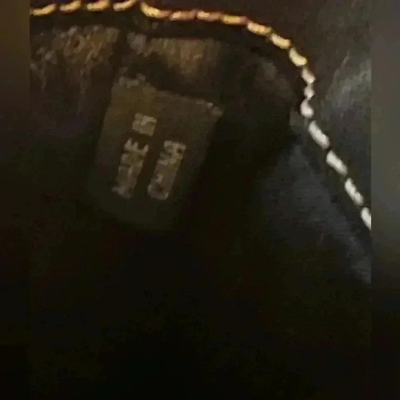 COACH CANON BLK LEATHER MESSENGER CAMERA CAMCORDER SHOULDER BAG PURSE 90's HTF - Picture 8 of 8